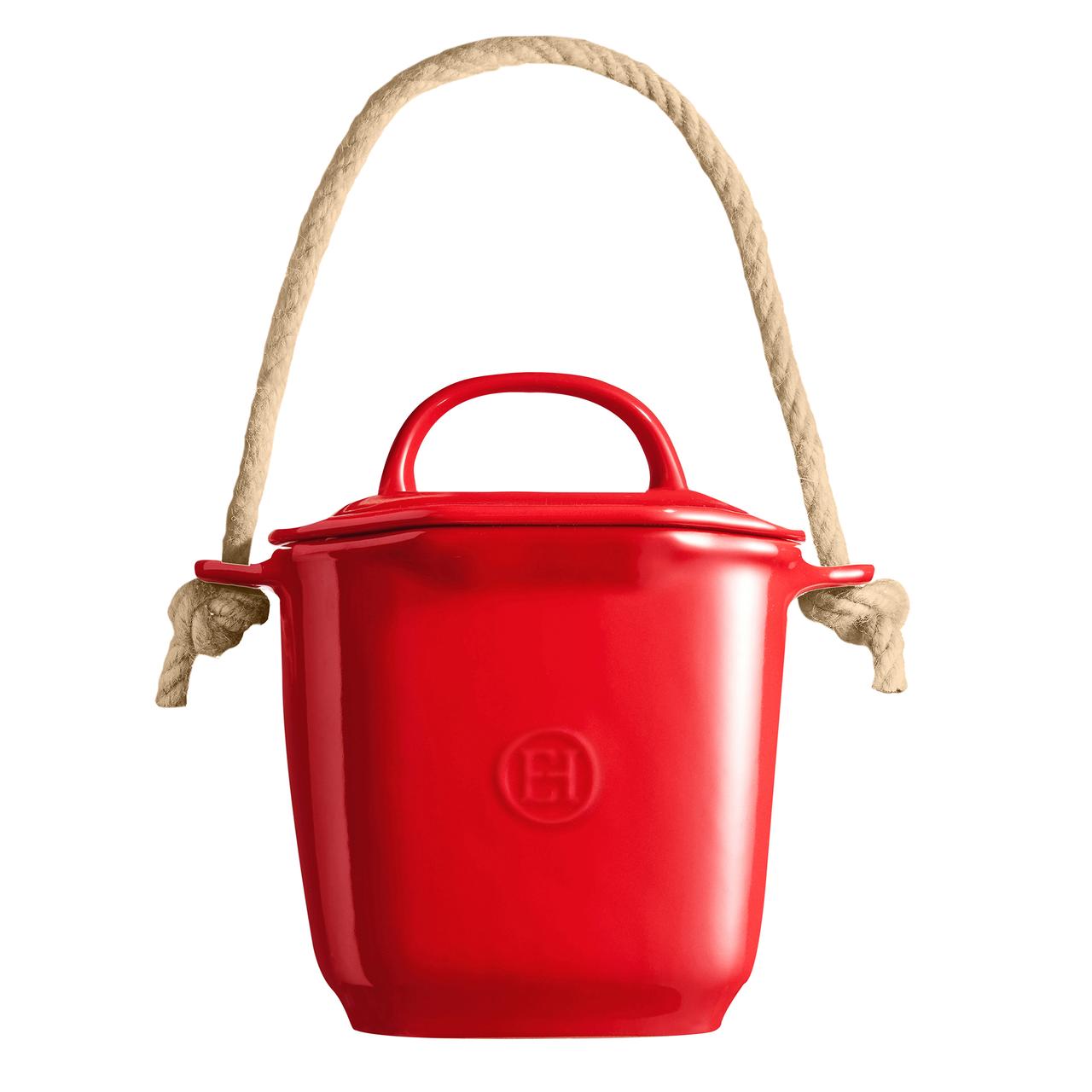 Compostera Rojo Emile Henry3#Rojo