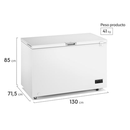 Congelador Freezer Horizontal Dual 371L Inverter Frío Directo M400DI Mademsa-Freezers