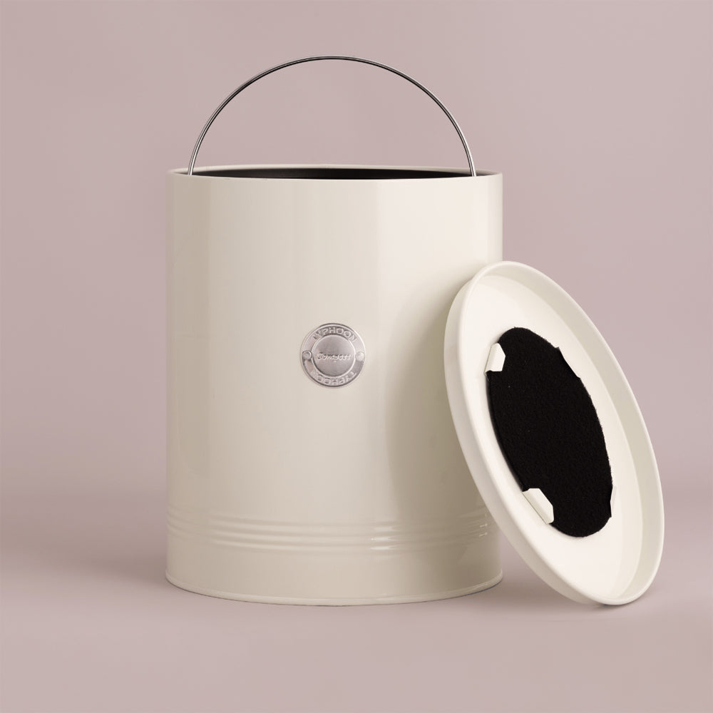 Contenedor Compost Crema 5 Lts Typhoon2#Crema
