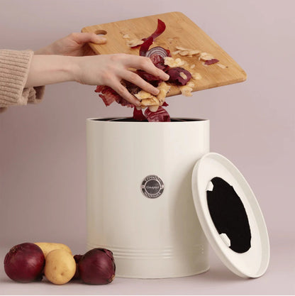 Contenedor Compost Crema 5 Lts Typhoon1#Crema
