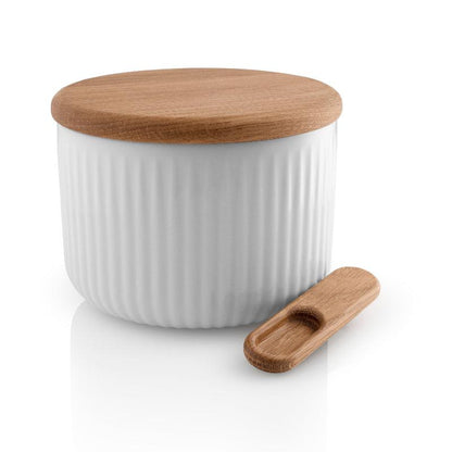 Contenedor de Sal con cuchara Nova Eva Solo2#Blanco