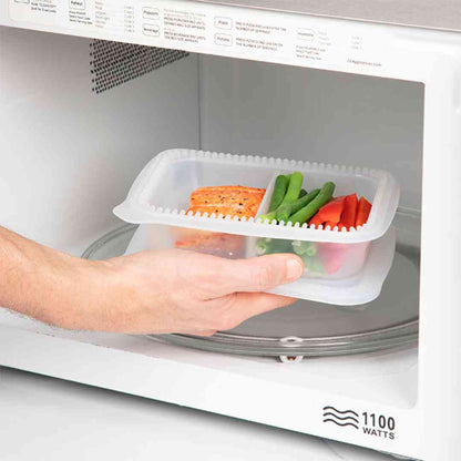 Contenedor De Silicona 2 Tazas Con Divisiones | ProKeeper + Progressive1#Sin color