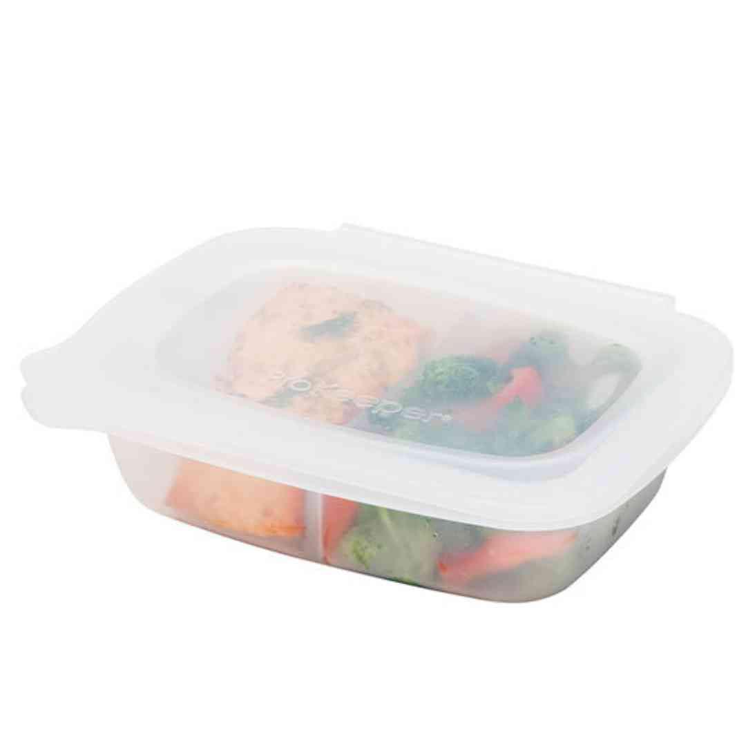 Contenedor De Silicona 2 Tazas Con Divisiones | ProKeeper + Progressive3#Sin color