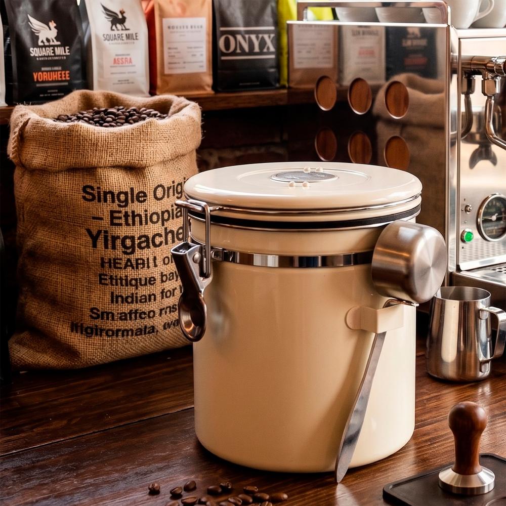 Contenedor Hermético De Café 1,5 Lts Acero Inoxidable Milán Simplit-Contenedores