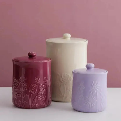 Contenedor In The Meadow Crema Mason Cash-Accesorios de Cocina