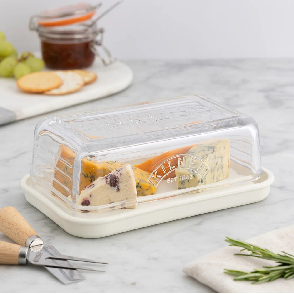 Contenedor Para Quesos Con Tapa Kilner1#Transparente
