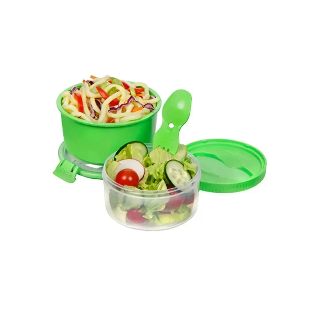 Contenedor Lunch Stack 965 ml Sistema11#Verde
