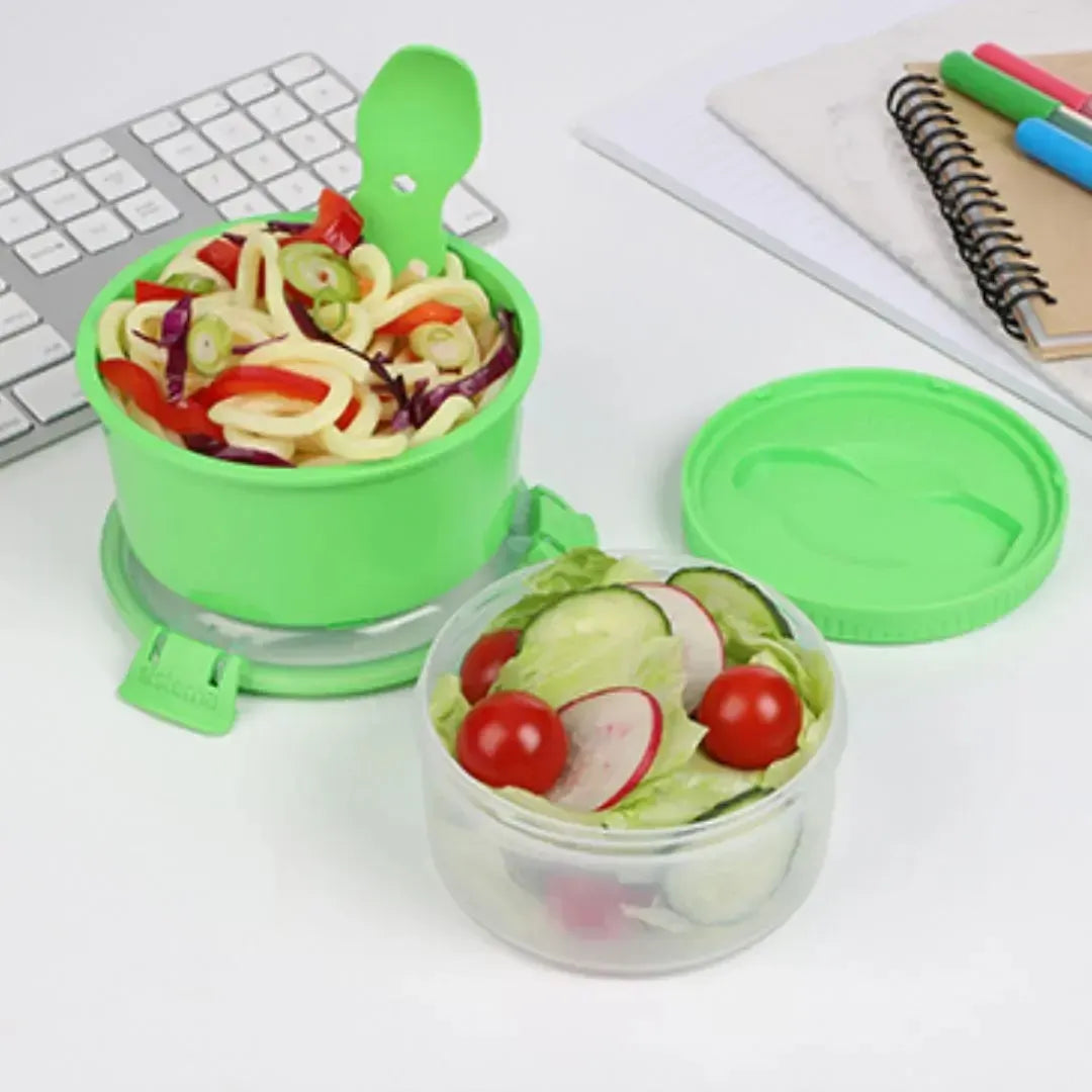 Contenedor Lunch Stack 965 ml Sistema12#Verde