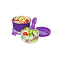 Contenedor Lunch Stack 965 ml Sistema5#Púrpura