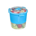 Contenedor Lunch Stack 965 ml Sistema1#Celeste