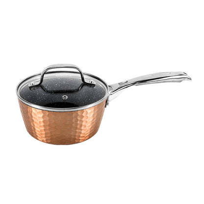 Batería de Cocina Antiadherente Copper 7 Pzs Simplit7#Cobre