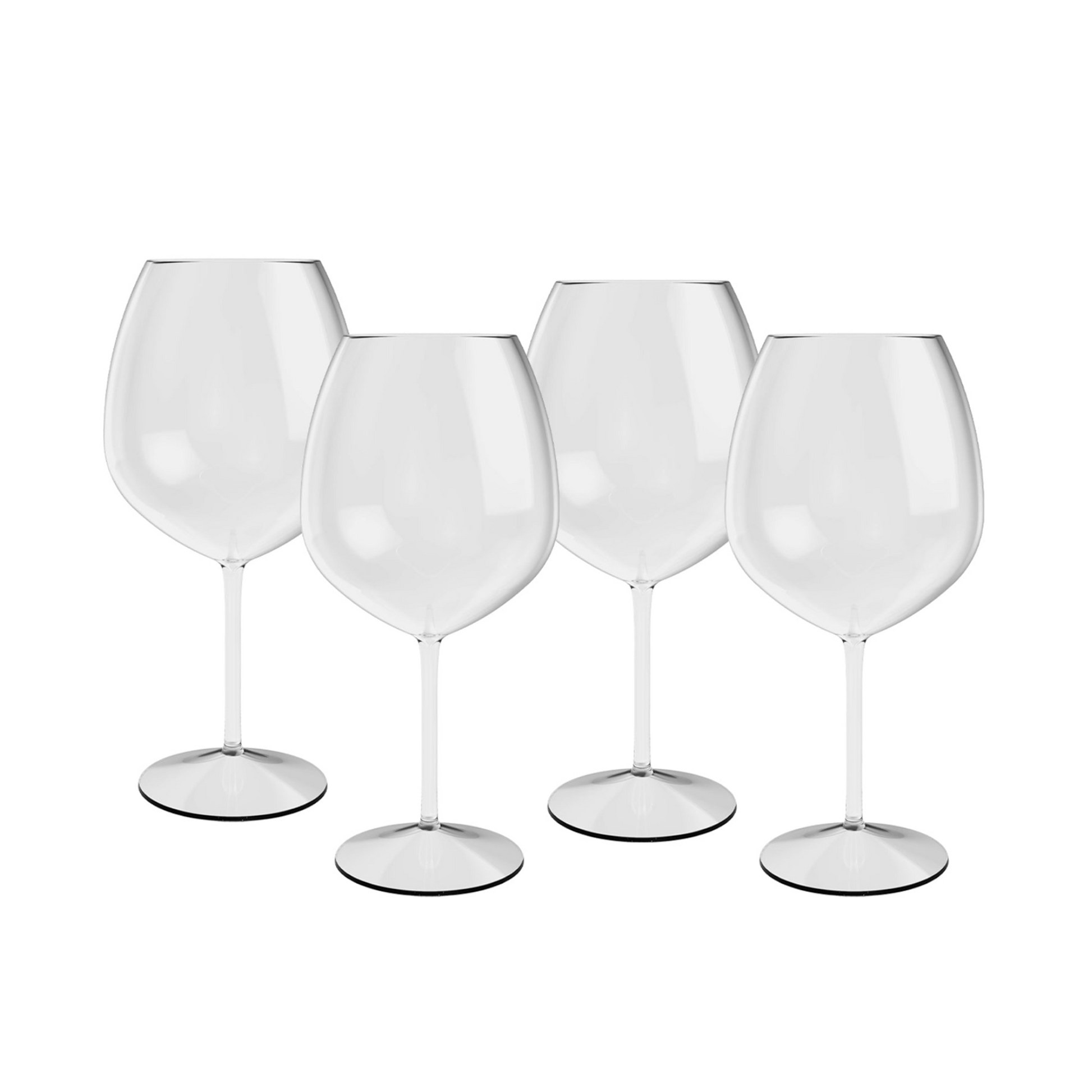 Pack 4 Copas Vino 750 ml Ou 3#Sin color
