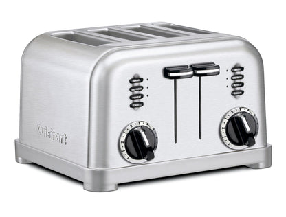 Tostador Metálico Clásico De 4 Rebanadas CPT180CL Cuisinart.5#Inox