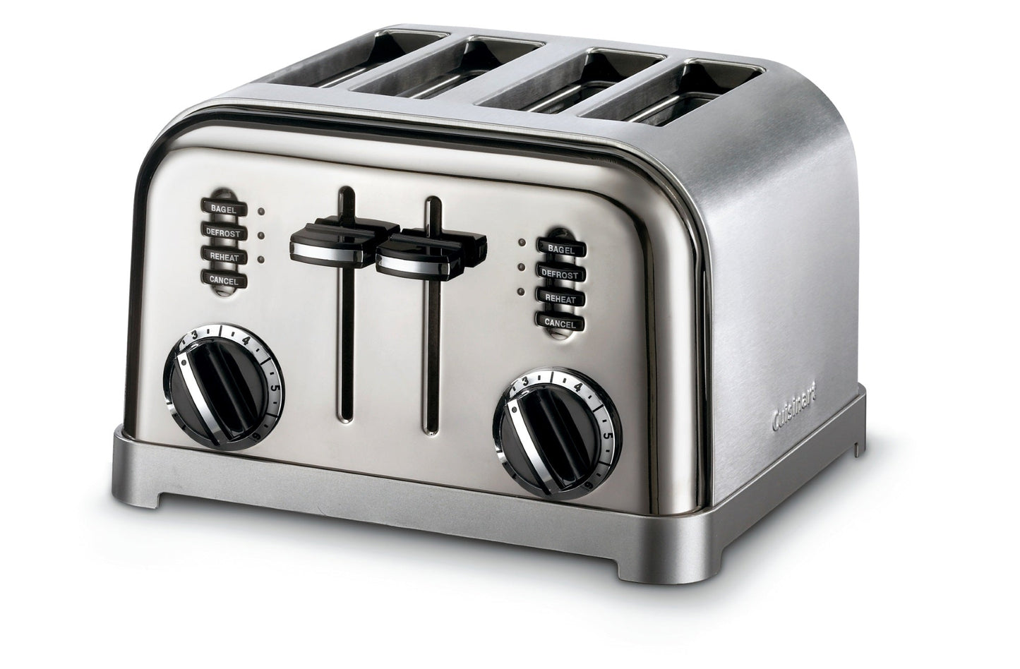 Tostador Metálico Clásico De 4 Rebanadas CPT180CL Cuisinart.6#Inox