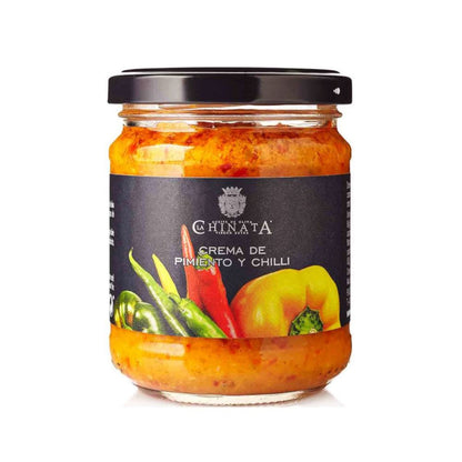 Crema de Pimientos y Chilli 180 Grs La Chinata