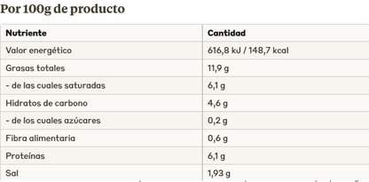 Crema de Queso de Cabra con Cebolla Caramelizada 120 Grs La Chinata