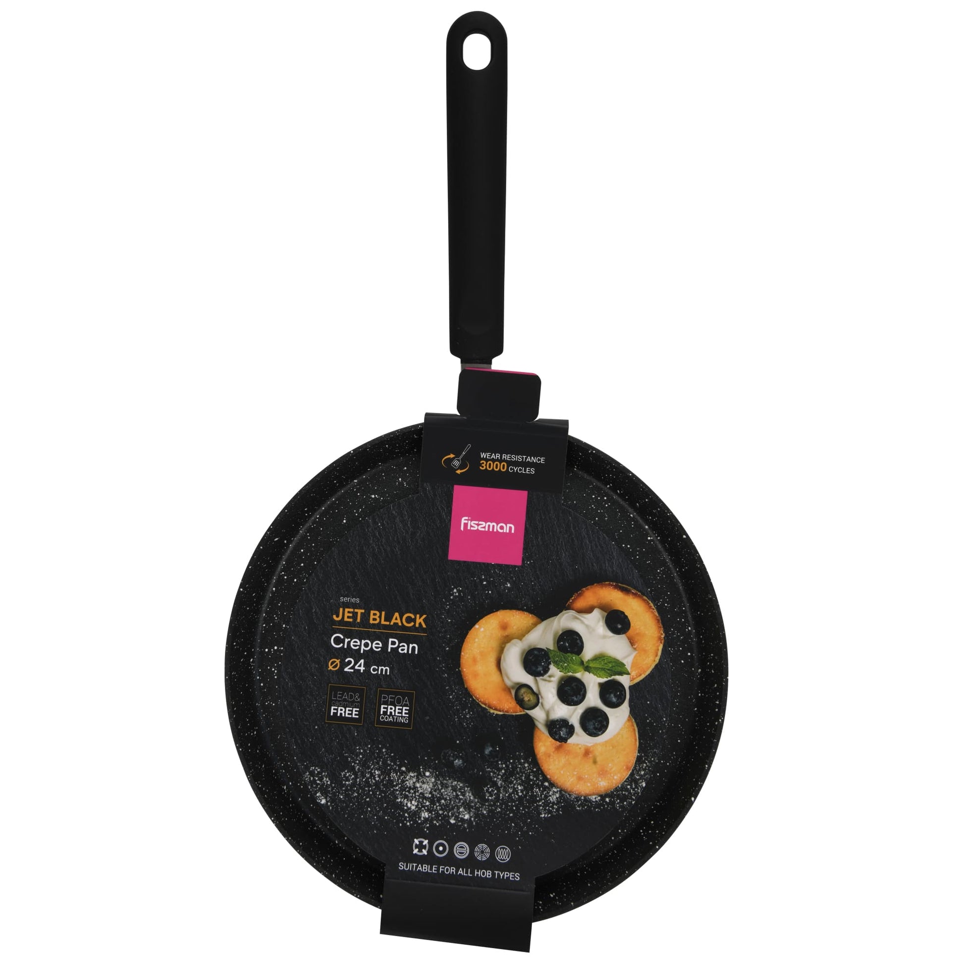 Crepera Panquequera fondo de inducción 20cm Fissman-Sartenes