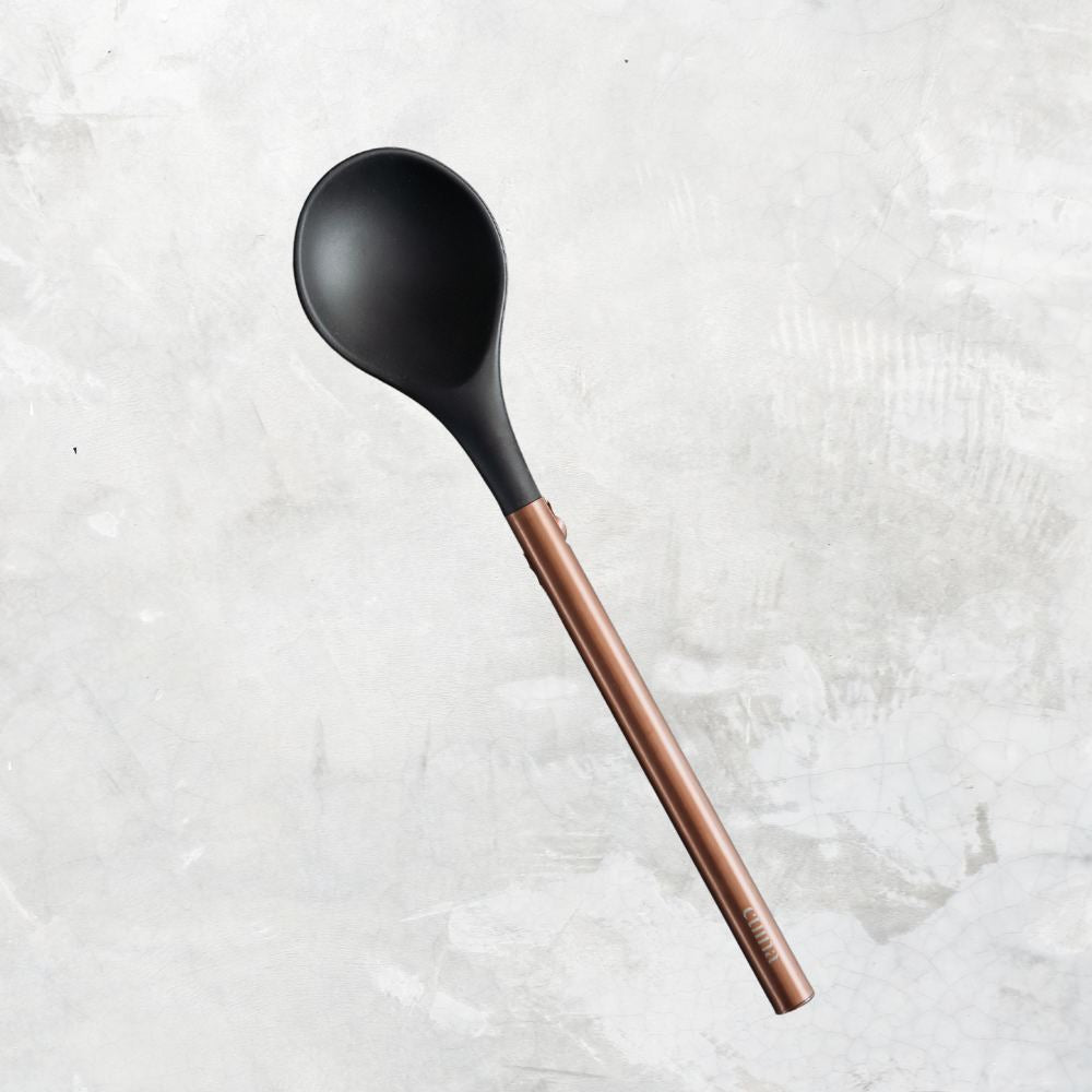 Cuchara Punta Silicona Cuina1#Negro