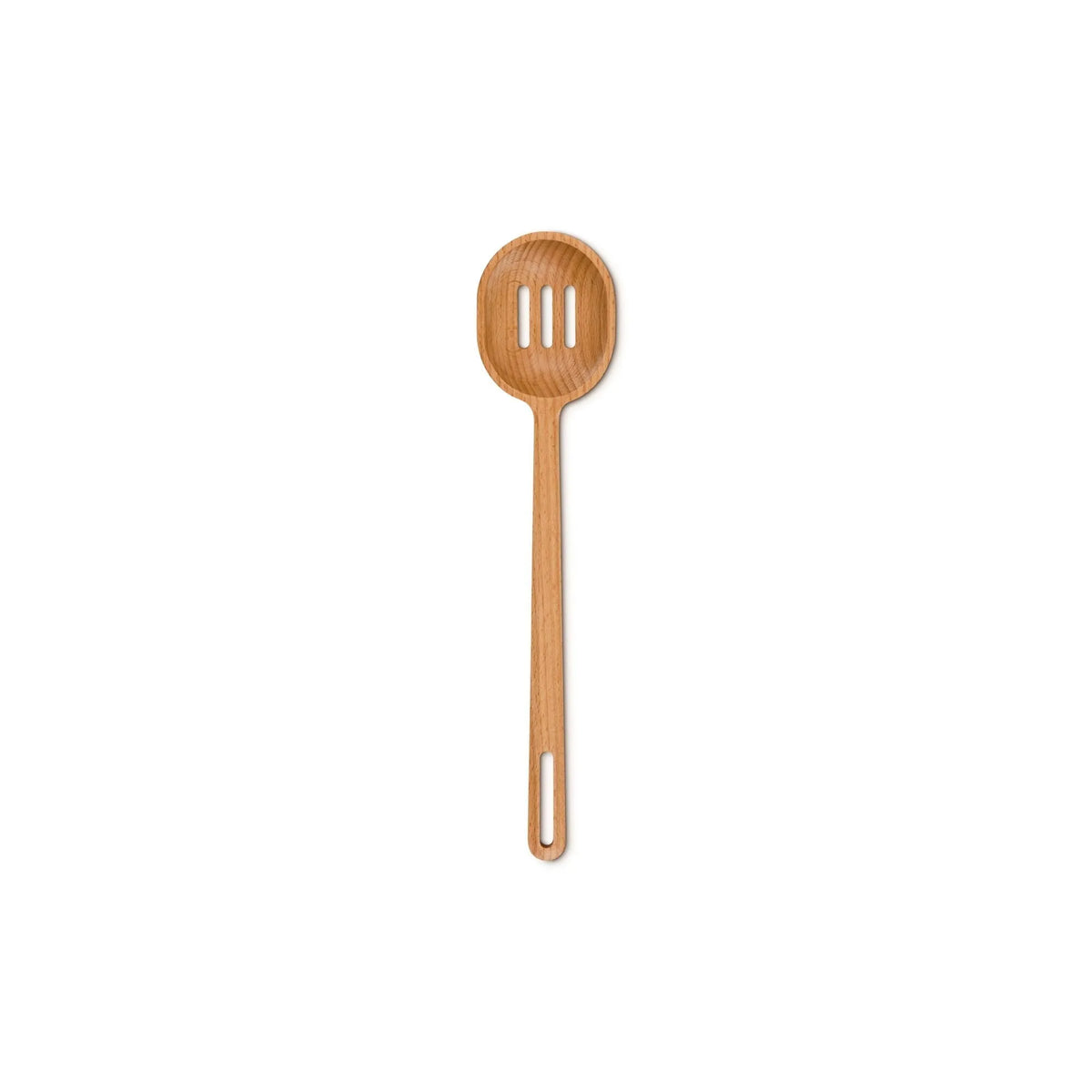 Cuchara Ranurada Madera Signature 32 cm Madera Le Creuset-Accesorios de Cocina