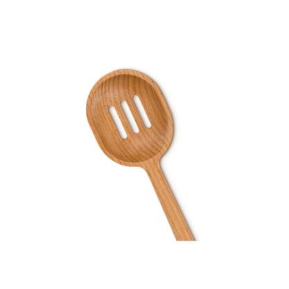 Cuchara Ranurada Madera Signature 32 cm Madera Le Creuset-Accesorios de Cocina