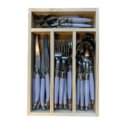 Cuchillería 24 Piezas Laguiole Jean Dubost4#Morado