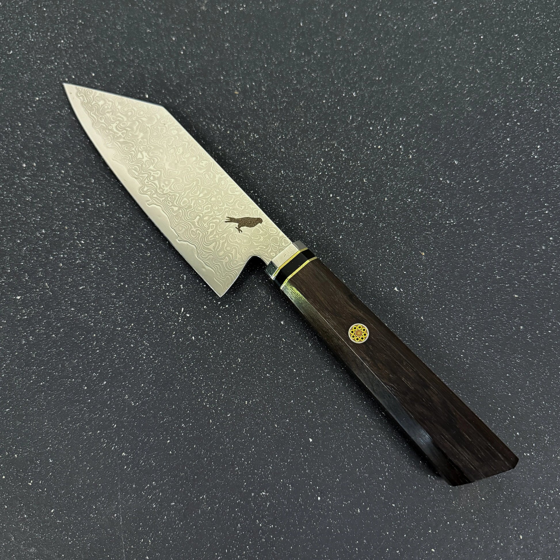Cuchillo Bunka Damasco 27cm "Tsuki" Rauka-Cuchillos