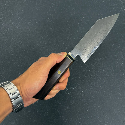 Cuchillo Bunka Damasco 27cm "Tsuki" Rauka-Cuchillos