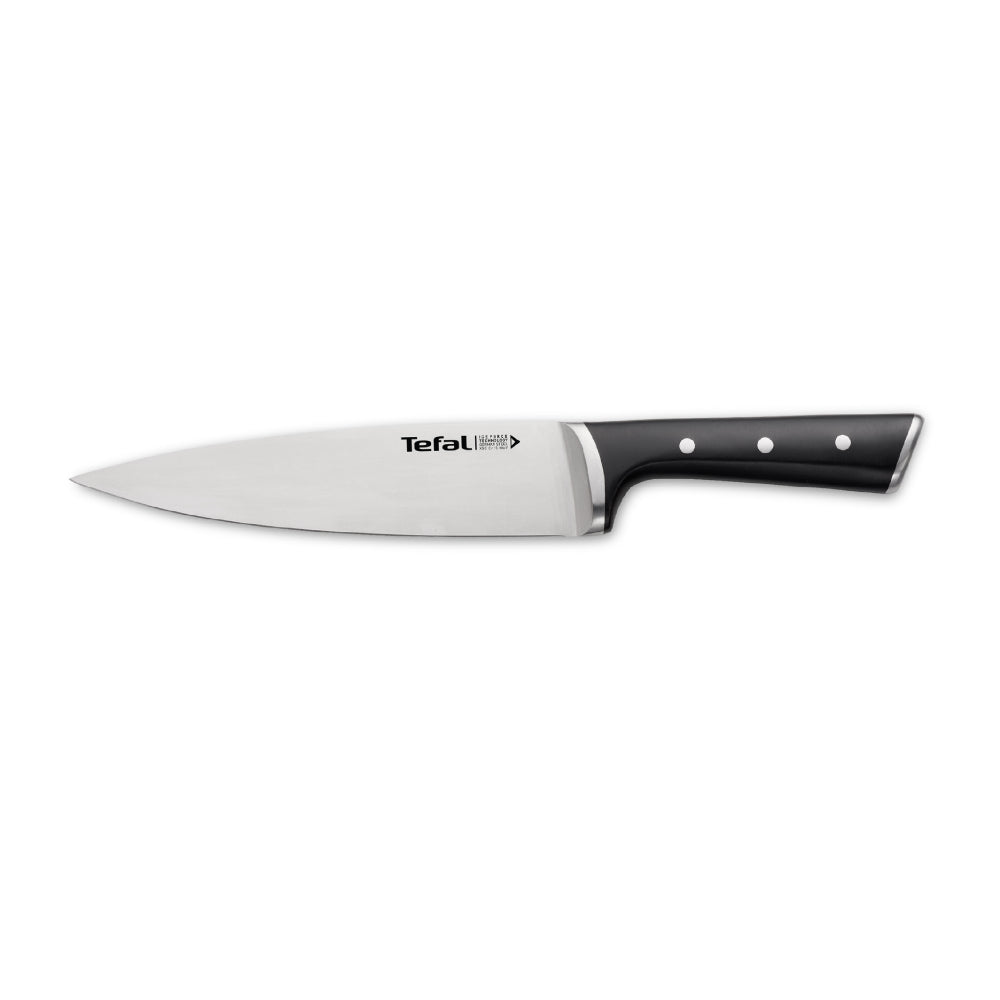 Cuchillo Chef Ice Force 20 Cm Tefal3#Negro
