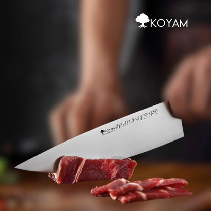 Cuchillo Chef Gran Maestro 20.3cm. Koyam2#Marrón