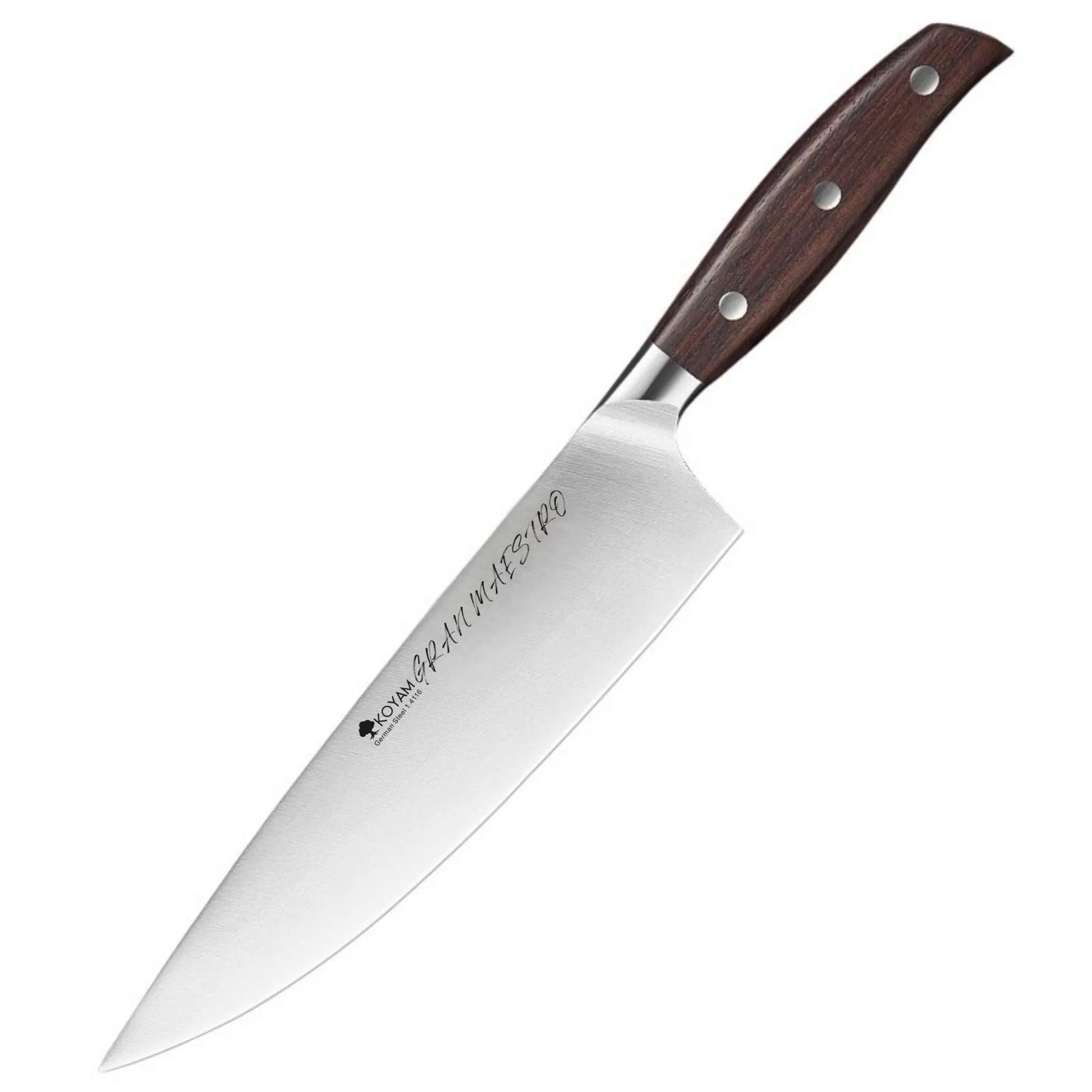 Cuchillo Chef Gran Maestro 20.3cm. Koyam5#Marrón