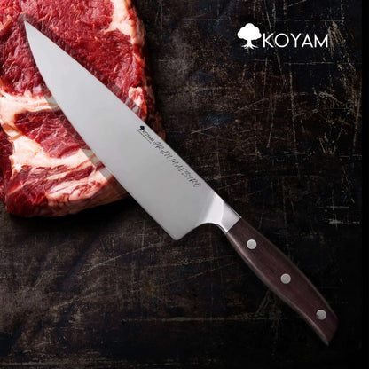 Cuchillo Chef Gran Maestro 20.3cm. Koyam1#Marrón