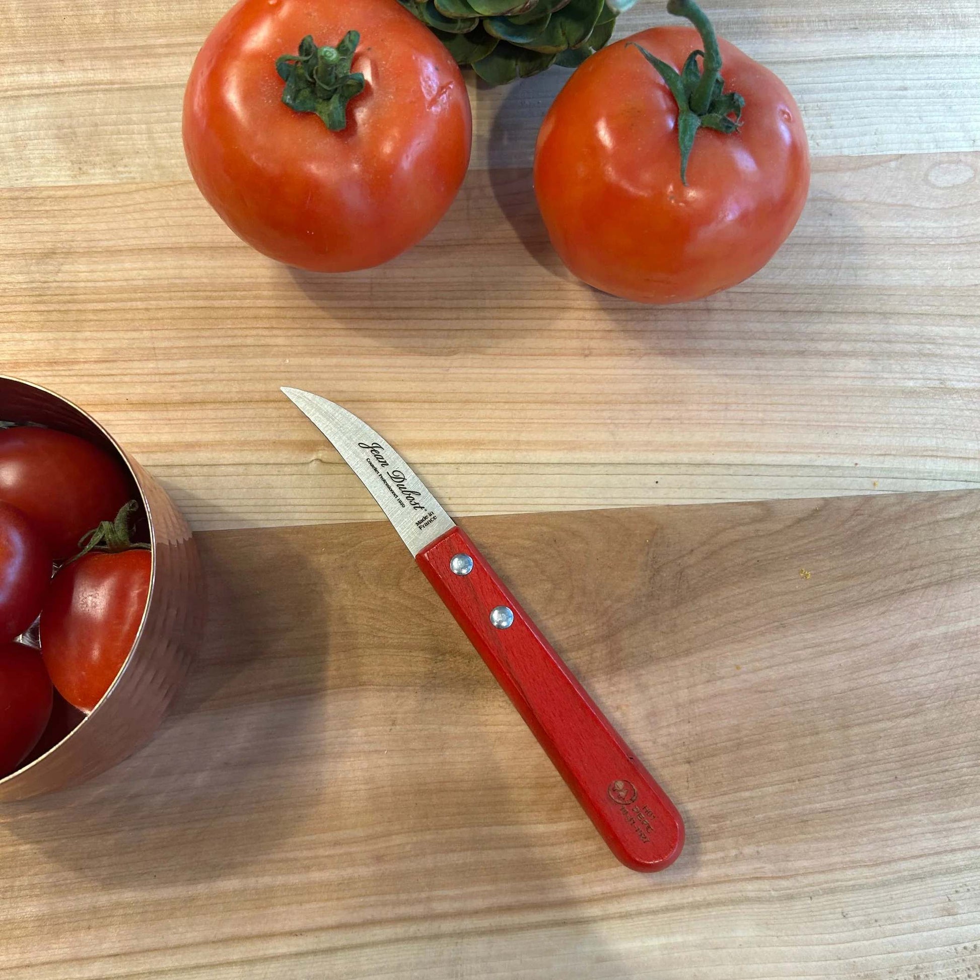 Cuchillo Curve 12mm Laguiole Jean Dubost2#Rojo