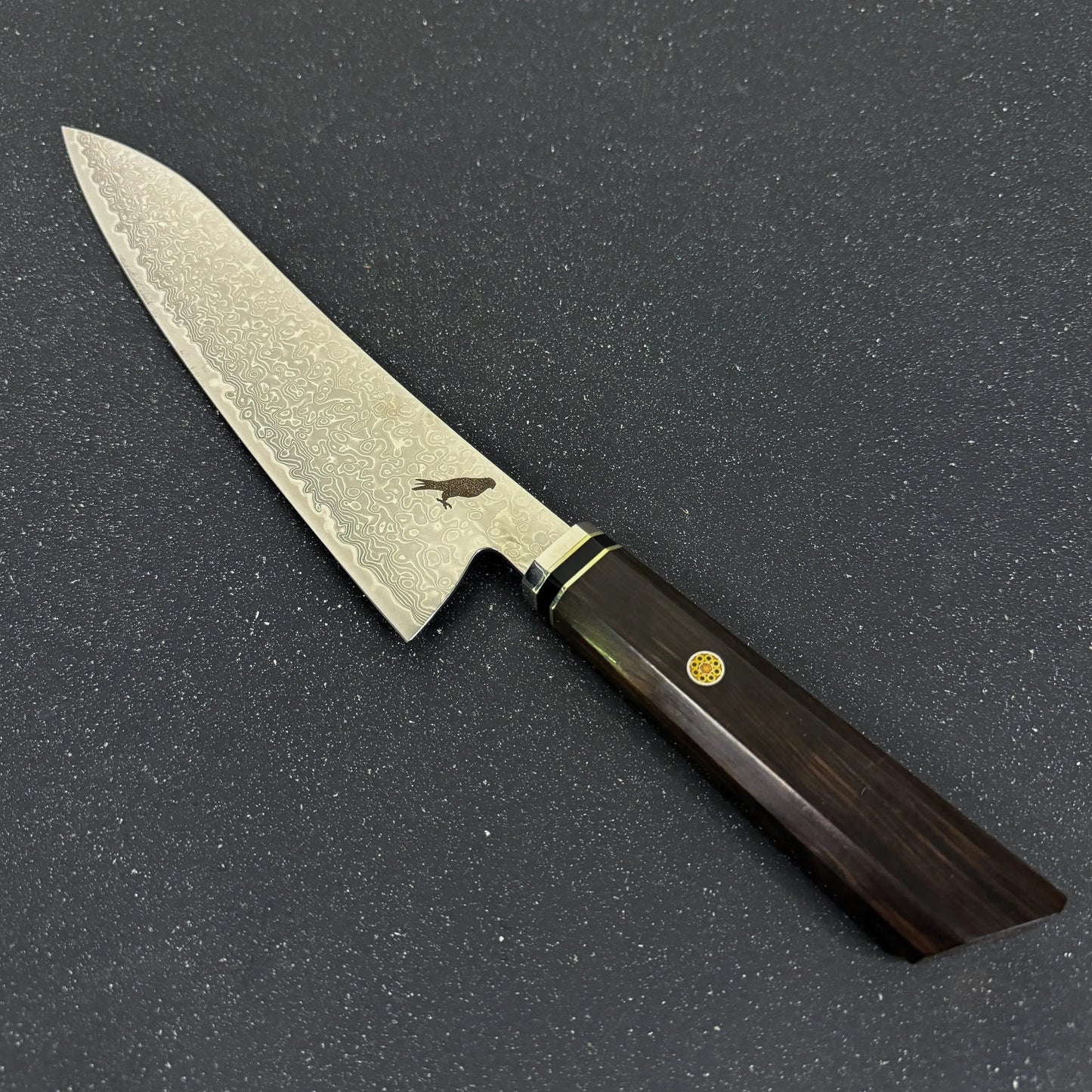 Cuchillo de Chef de Acero Damasco 35cm "Taku" Rauka-Cuchillos
