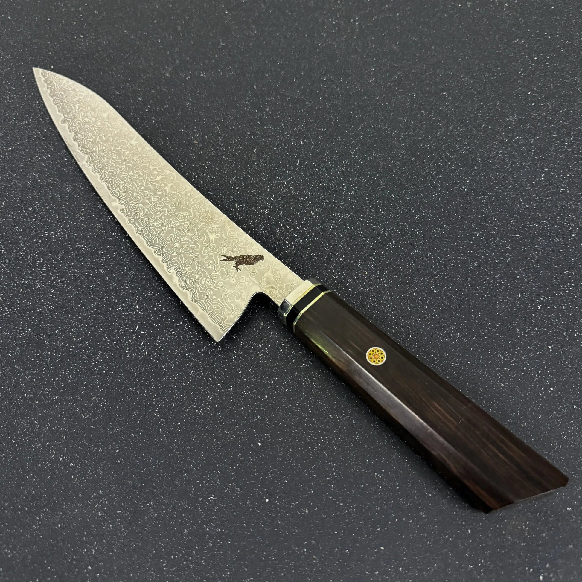 Cuchillo de Chef de Acero Damasco 35cm "Taku" Rauka-Cuchillos