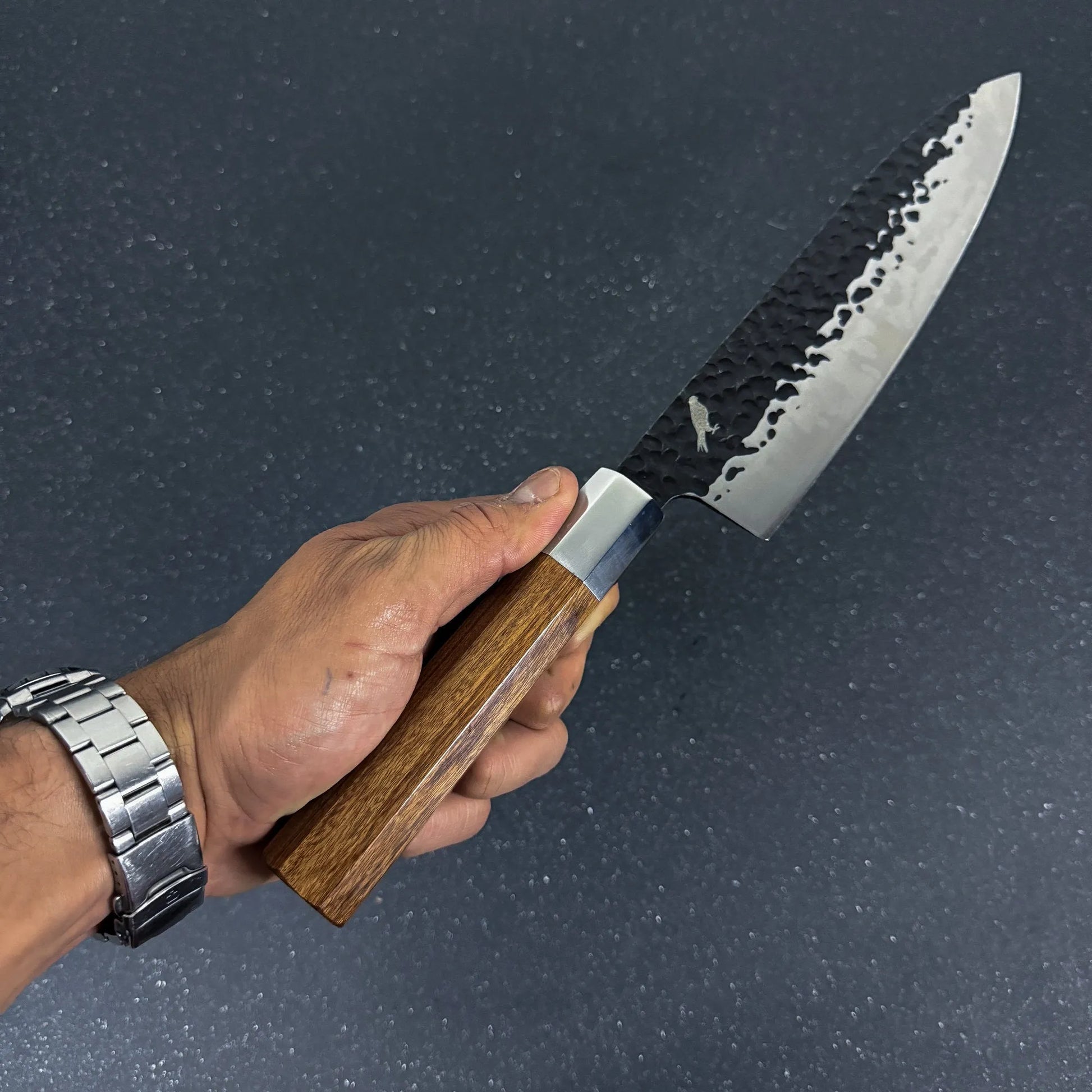 Cuchillo de Chef de Acero Inoxidable 35cm "Mizu" Rauka-Cuchillos