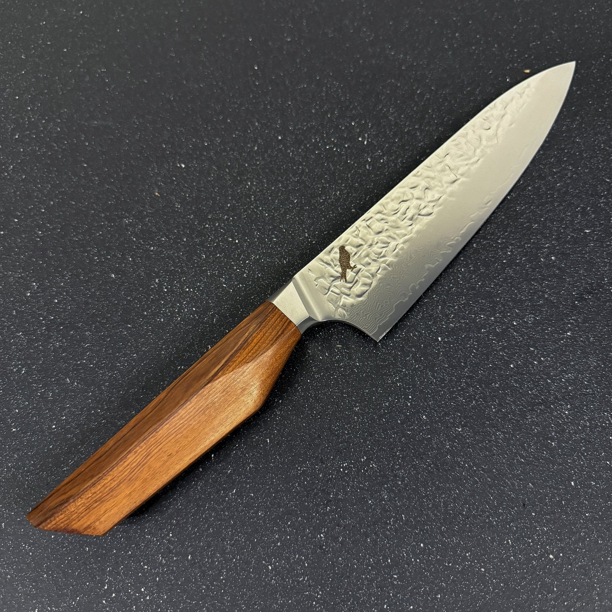 Cuchillo de Cocina Chef de Acero Damasco 34,5cm "Caleuche" Rauka-Cuchillos