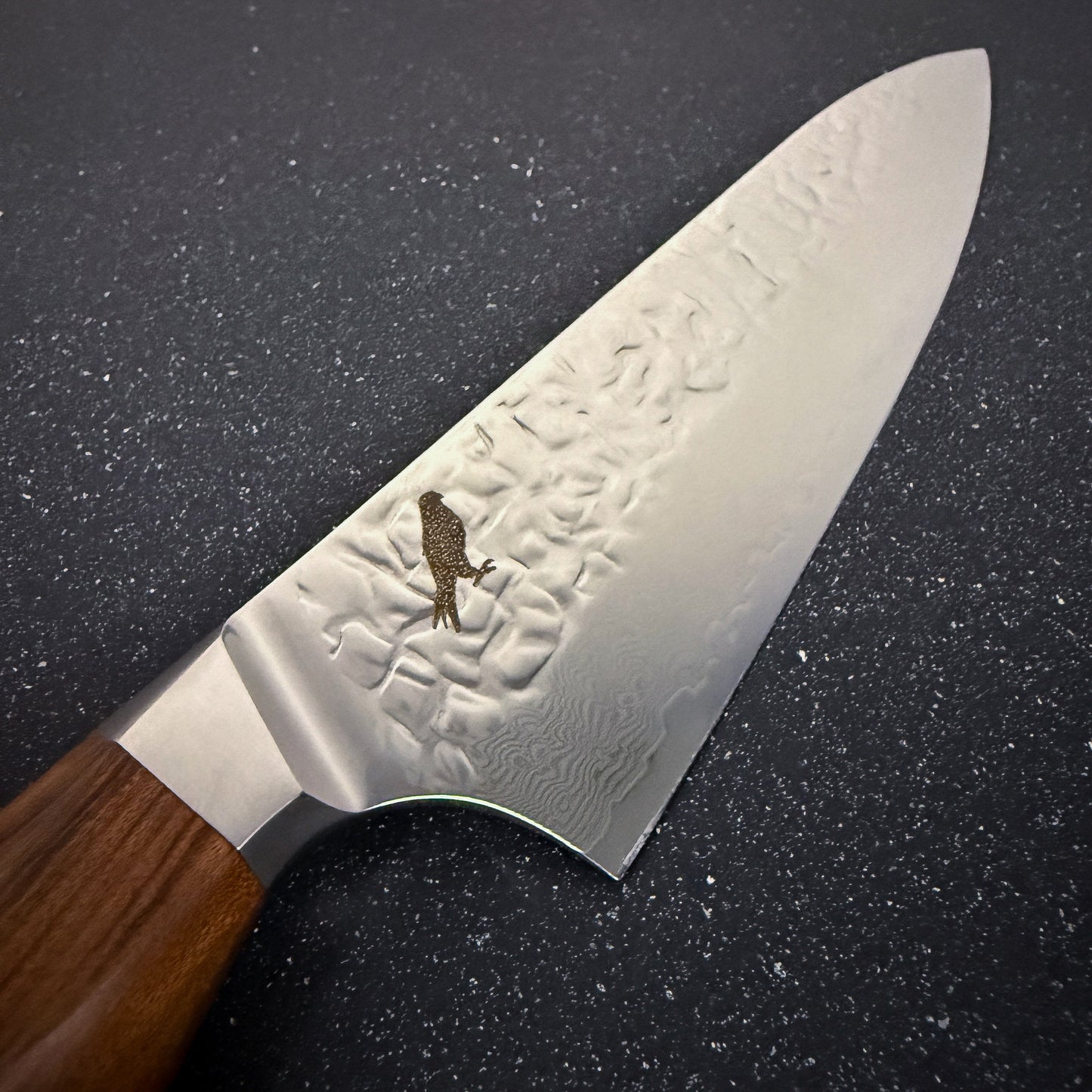 Cuchillo de Cocina Chef de Acero Damasco 34,5cm "Caleuche" Rauka-Cuchillos