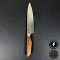 Cuchillo de Cocina Chef de Acero Damasco 34,5cm "Caleuche" Rauka-Cuchillos