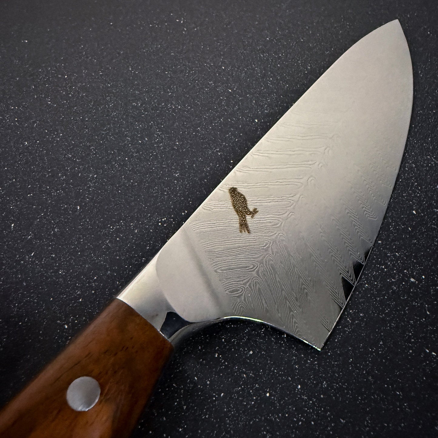 Cuchillo de Cocina Chef de Acero Damasco 34,5cm "Kai Kai" Rauka-Cuchillos