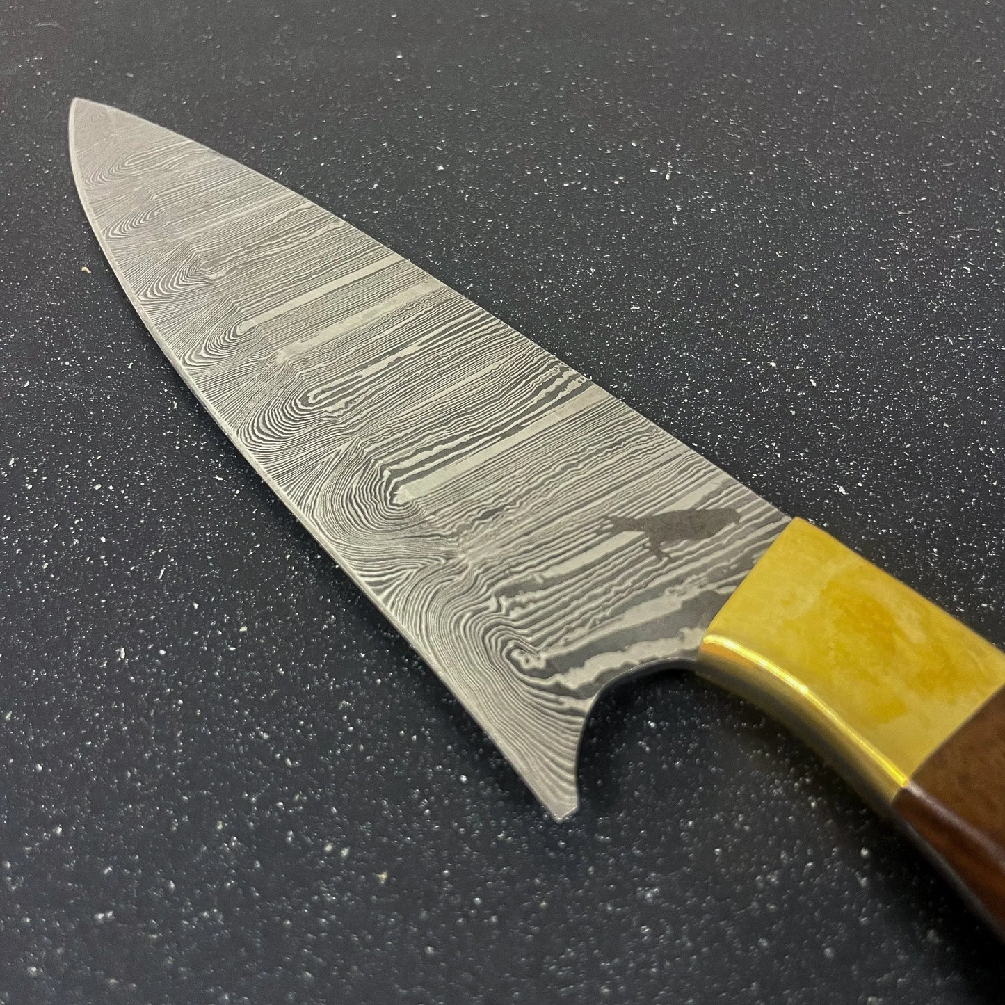 Cuchillo de Cocina de Acero Damasco 32cm "Colico"-Cuchillos