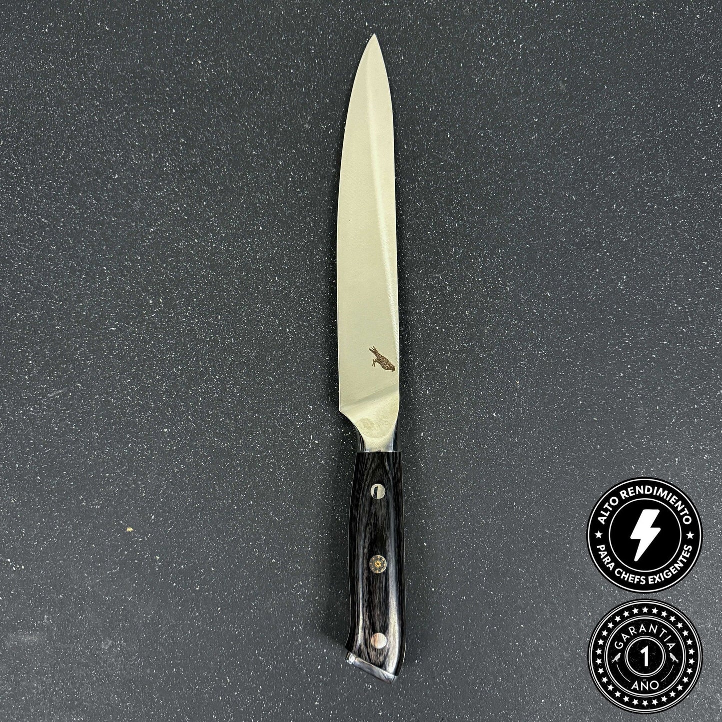 Cuchillo de Cocina de Acero Inoxidable 33cm "Copahue" Rauka-Cuchillos