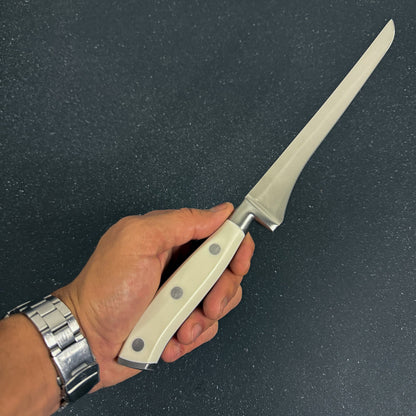 Cuchillo Fileteador de Cocina de Acero Inoxidable 33cm "La Paloma" Rauka-Cuchillos