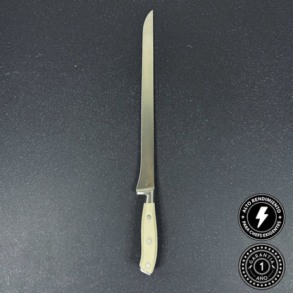 Cuchillo Jamonero de Acero Inoxidable 41cm "Plomo" Rauka-Cuchillos
