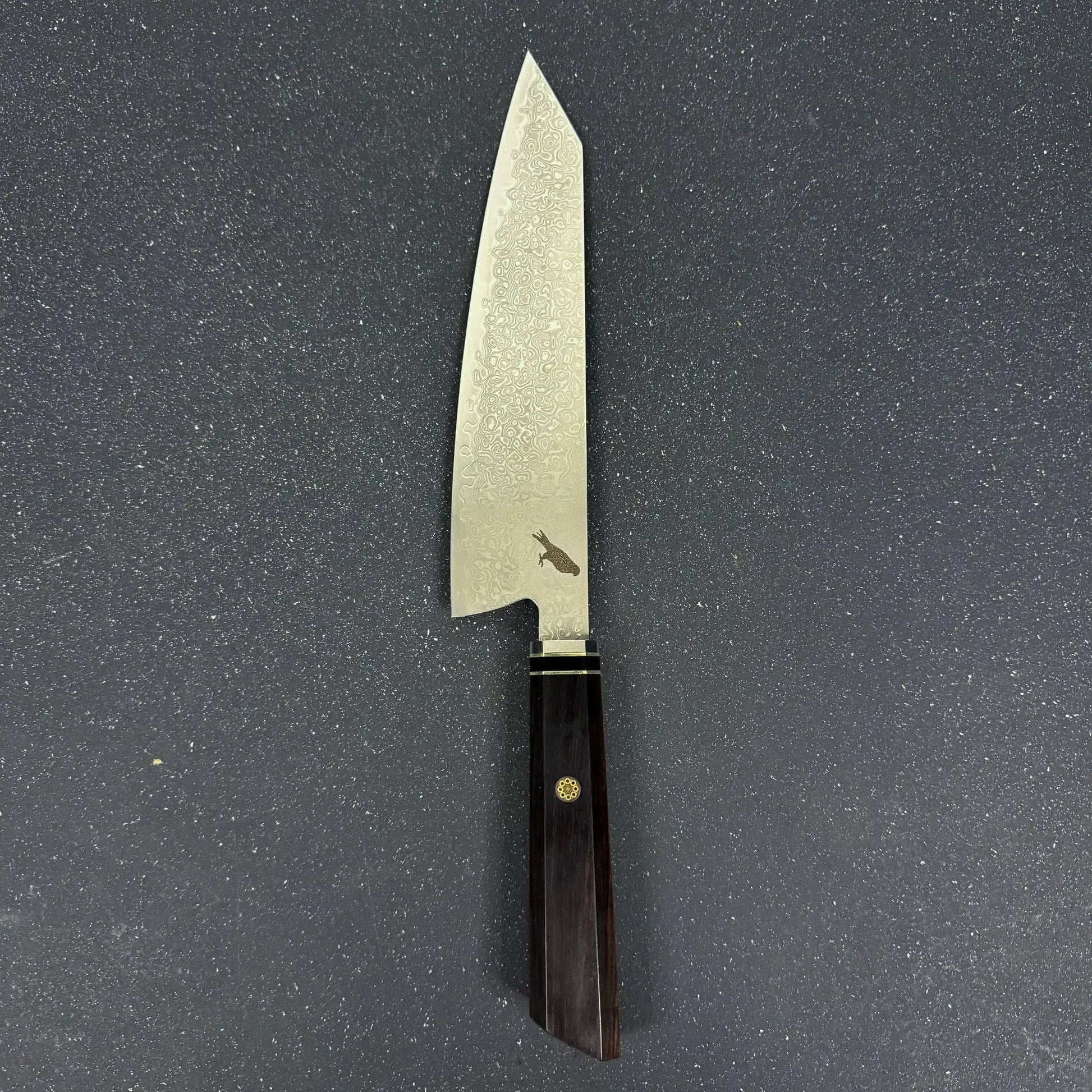 Cuchillo Kiritsuke de Cocina de Acero Damasco 34cm "Kiru" Rauka-Cuchillos