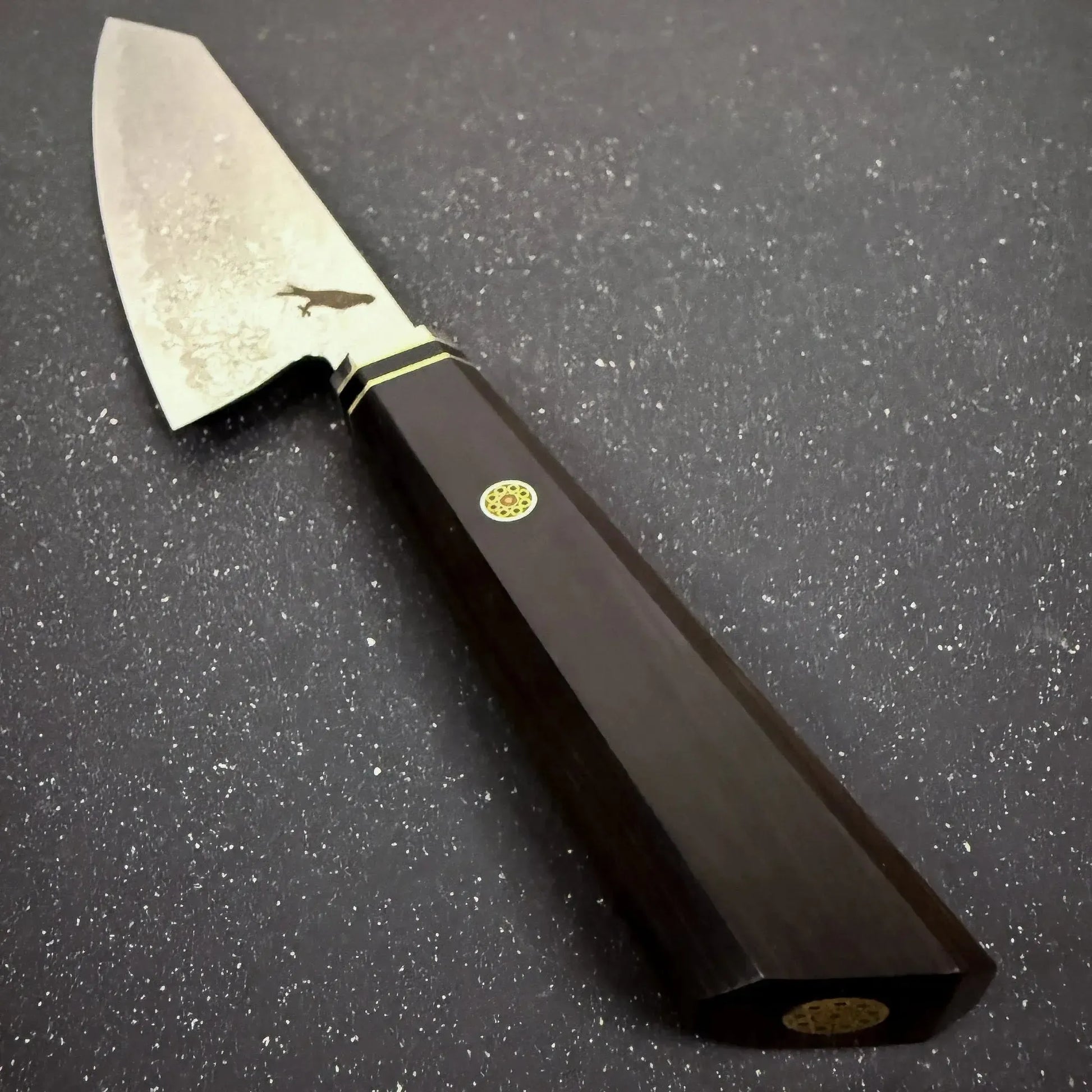 Cuchillo Kiritsuke de Cocina de Acero Damasco 34cm "Kiru" Rauka-Cuchillos