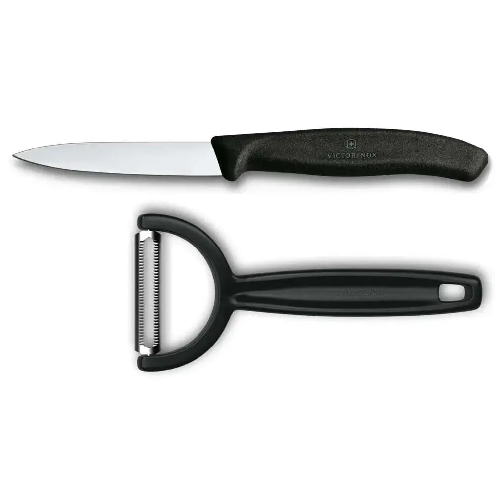 Cuchillo mondador Swiss Classic con pelador Y 2 pzs Victorinox-Cuchillos