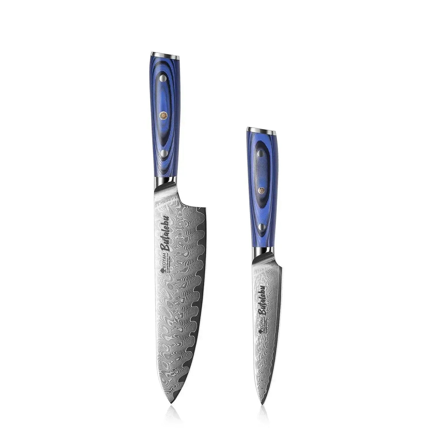 Cuchillo Multiuso 13cm Butalebu Acero Damasco VG-104#undefined