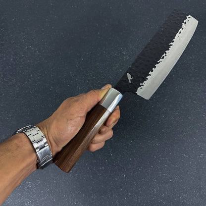 Cuchillo Nakiri de Cocina de Acero Inoxidable 32cm "Ruki" Rauka-Cuchillos