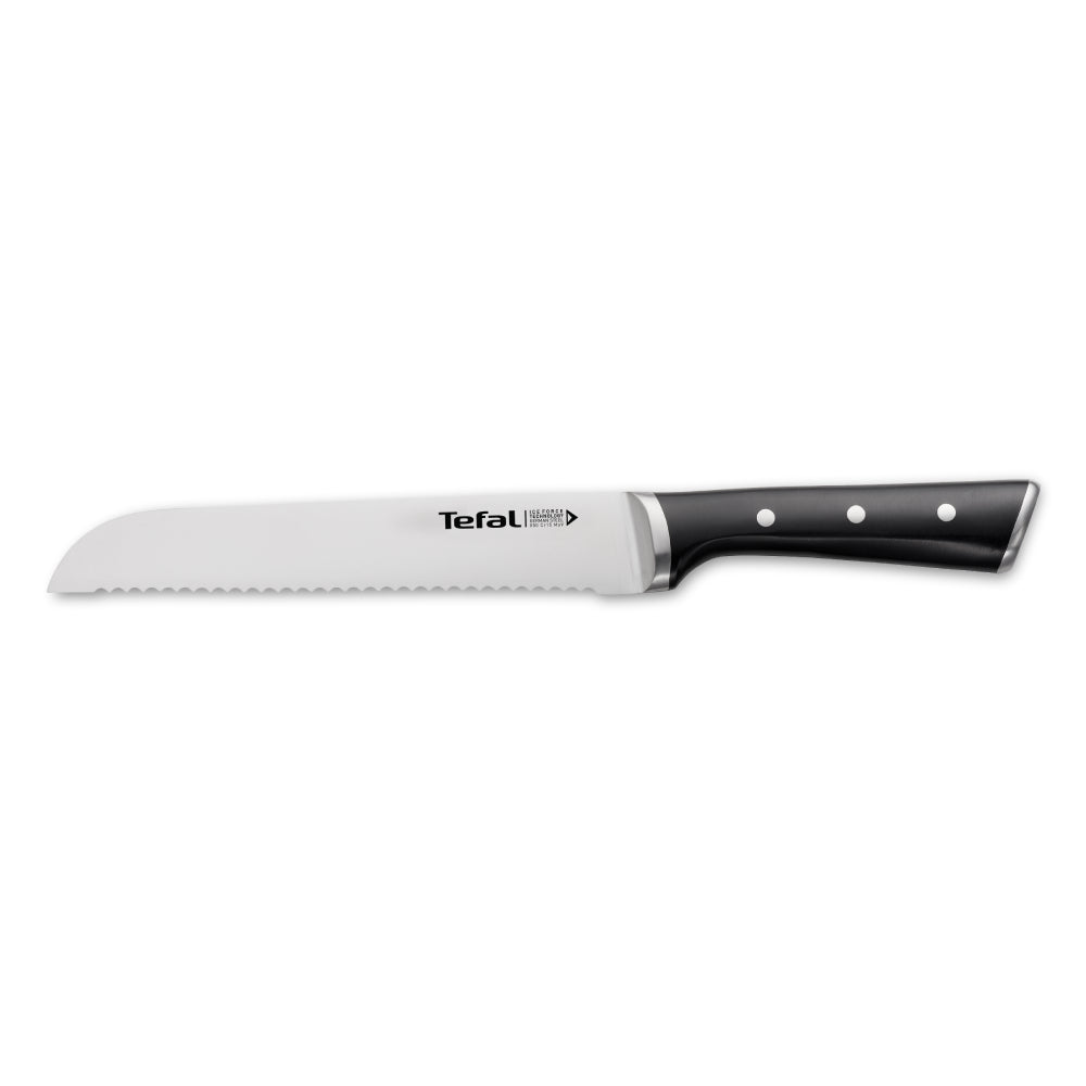 Cuchillo Pan Ice Force 20 Cm Tefal3#Negro