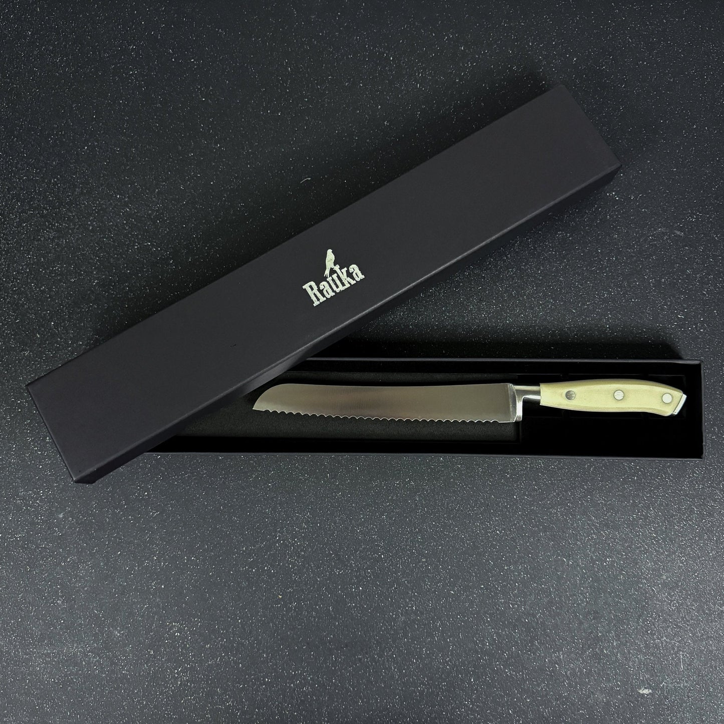 Cuchillo Panero de Acero Inoxidable 32cm "Leonera"-Cuchillos